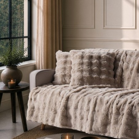 Μαξιλαροθήκη Teoran Haaland 02 Beige - 45x45cm