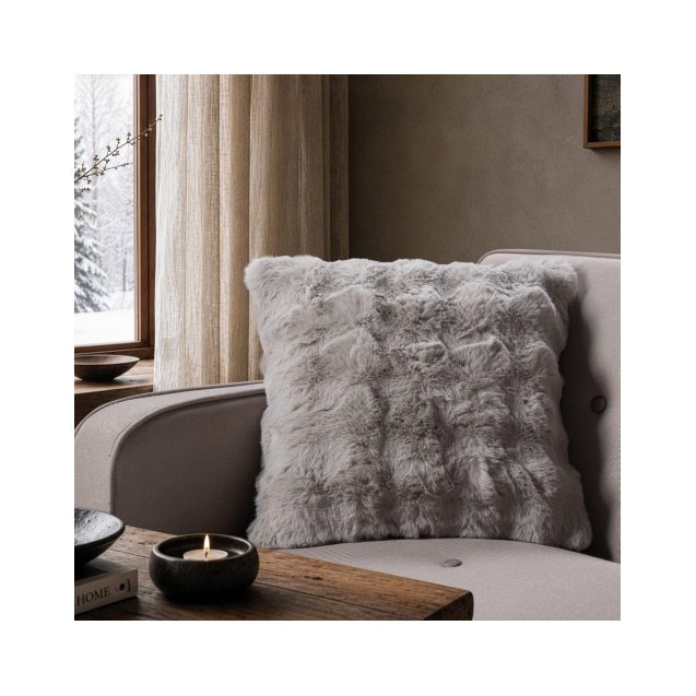 Μαξιλαροθήκη Teoran Haaland 11 Grey - 45x45cm...