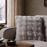 Μαξιλαροθήκη Teoran Haaland 11 Grey - 45x45cm με γέμιση