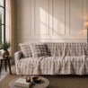 Ριχτάρι Teoran Αντιολισθητικό Haaland 02 Beige - Μονοθέσιο 180x150cm