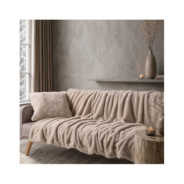 Διακοσμητικό Ριχτάρι Teoran Fox 02 Beige - 130...