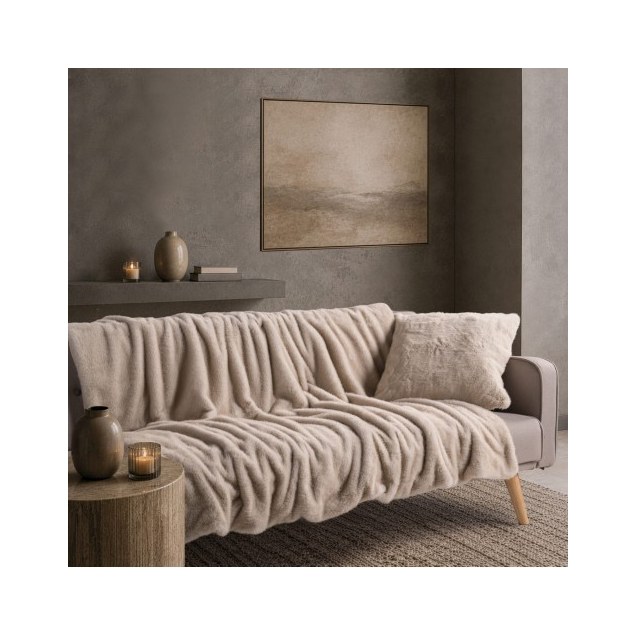 Διακοσμητικό Ριχτάρι Teoran Fox 02 Beige - 130...