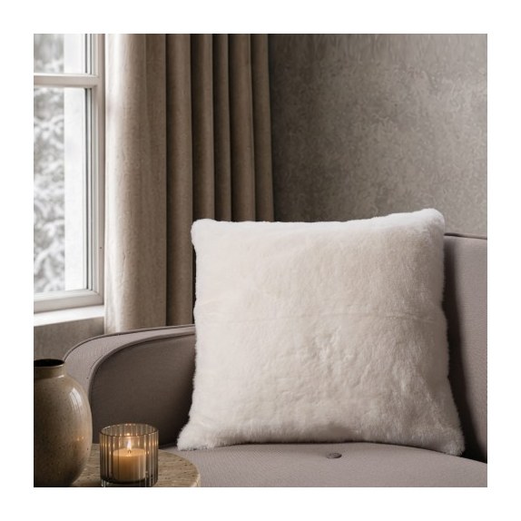 Διακοσμητική Μαξιλαροθήκη Teoran Fox 01 Ivory - 50x50cm...
