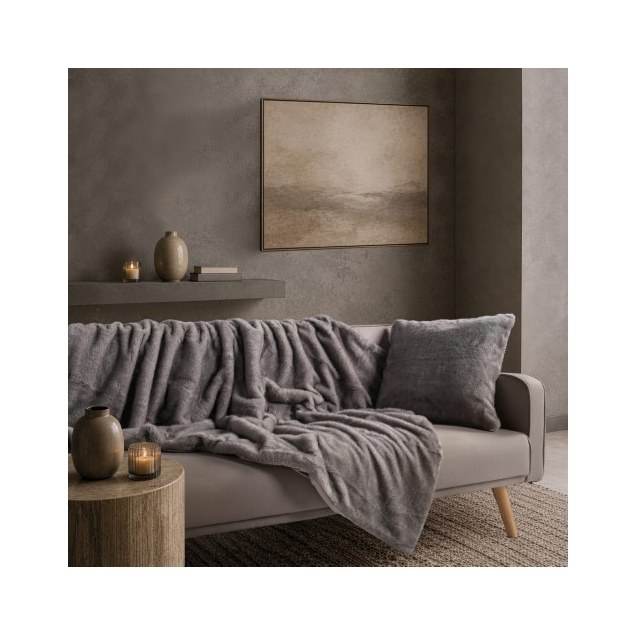 Διακοσμητικό Ριχτάρι Teoran Fox 11 Grey - 130 x...