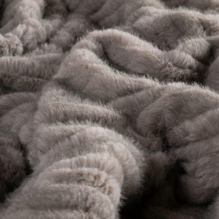 Διακοσμητική Μαξιλαροθήκη Teoran Tiger 11 Grey - 50x50cm με γέμιση
