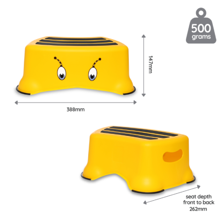 My Little Step Stool - Εκπαιδευτικό σκαλοπατάκι / Μελισσούλα κίτρινη