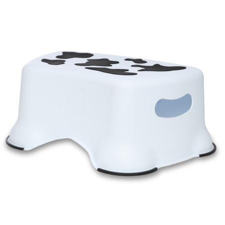 My Little Step Stool - Εκπαιδευτικό σκαλοπατάκι / Αγελαδίτσα λευκό/μαύρο