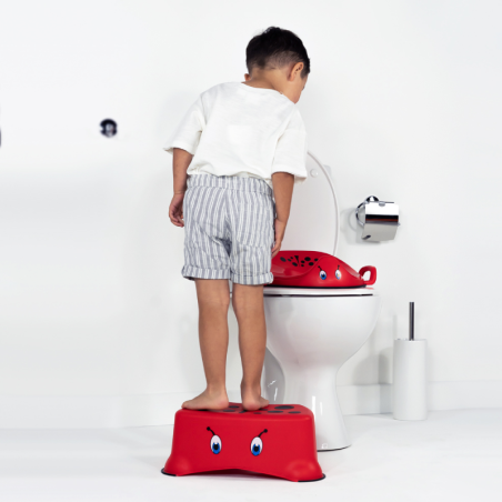 My Little Step Stool - Εκπαιδευτικό σκαλοπατάκι / Πασχαλίτσα κόκκινη