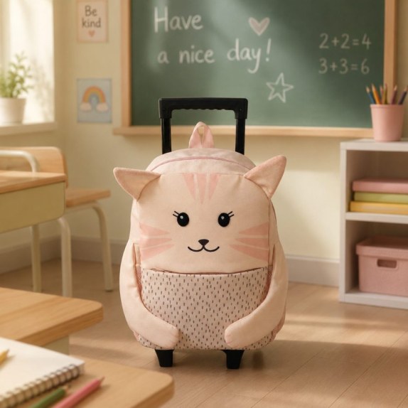Τσάντα Τρόλεϊ Νηπιαγωγείου You are Meow Favorite ABO