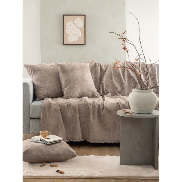Ριχτάρι Τετραθέσιου Palamaiki Neva Beige 170x320