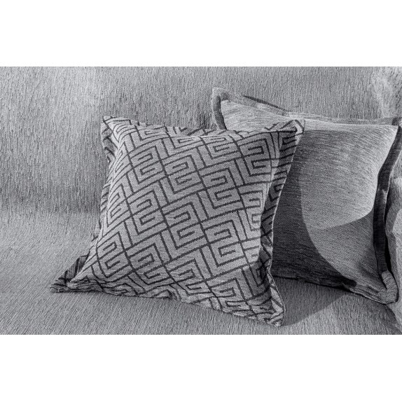 Μαξιλαροθήκη Διακόσμησης Guy Laroche Op-Av-Om Silver 45x45