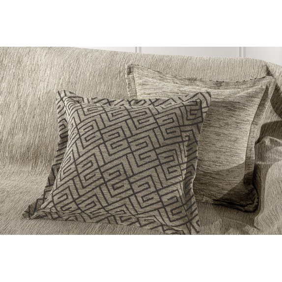 Μαξιλαροθήκη Διακόσμησης Guy Laroche Op-Av-Om Taupe 45x45