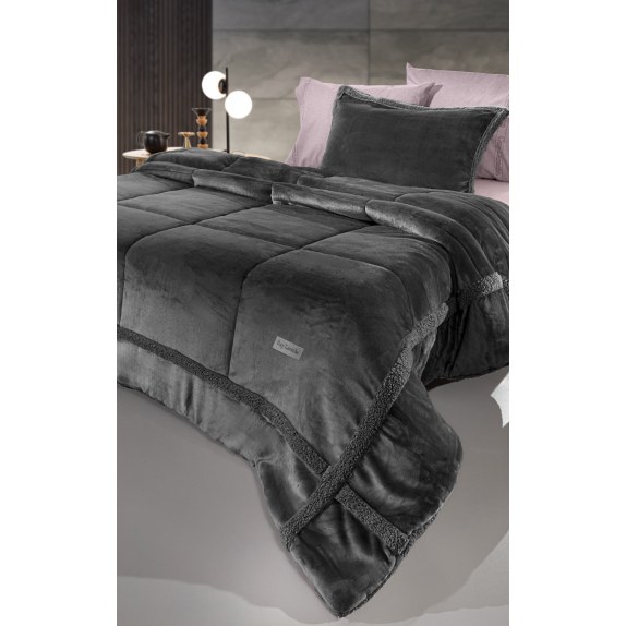 Πάπλωμα Υπέρδιπλο Guy Laroche Dario Anthracite 220x240
