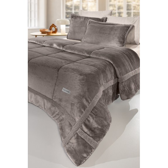 Πάπλωμα Υπέρδιπλο Guy Laroche Dario Cocoa 220x240