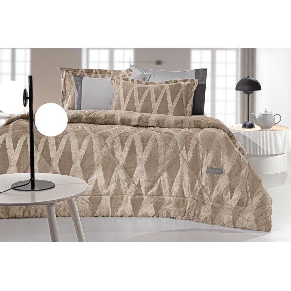 Πάπλωμα Υπέρδιπλο Guy Laroche Zadic Camel 220x240