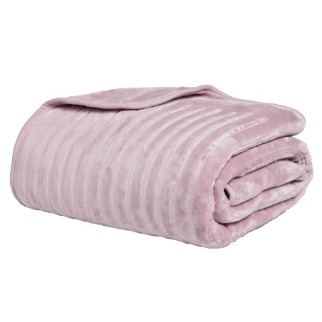 Κουβέρτα Βελουτέ Μονή Das Home 1383 Dusty Pink 160x240
