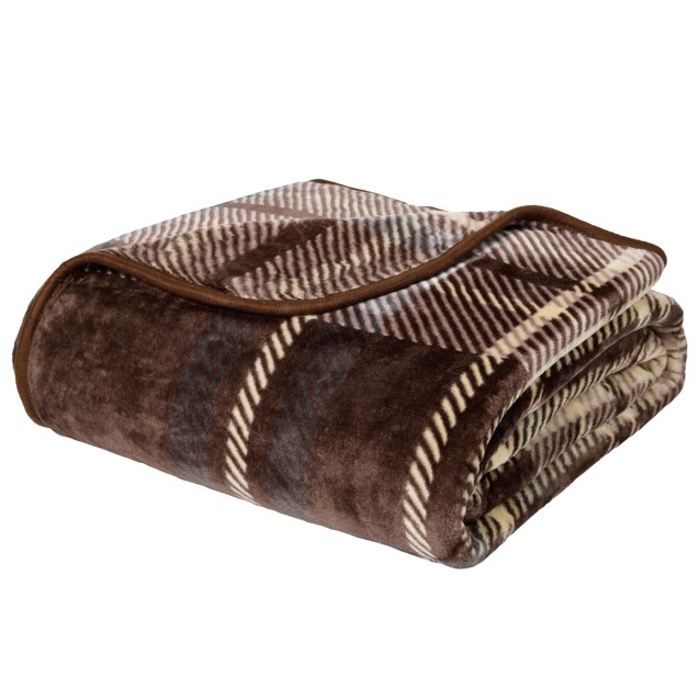 Κουβέρτα Βελουτέ Υπέρδιπλη Das Home 1384 Brown...