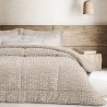 Κουβερτοπάπλωμα Υπέρδιπλο με Γούνα Sherpa Das Home 1393 Taupe 220x240