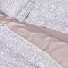 Σετ Παπλωματοθήκη Υπέρδιπλη 3 Τεμαχίων Das Home 1729 Grey-Nude 220x240