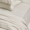 Σεντόνι King Size με Λάστιχο Das Home 5445 Taupe 180x200+35