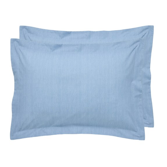 Σετ Μαξιλαρόθήκες 2 Τεμαχίων Das Home 5447 Blue 50x70+5