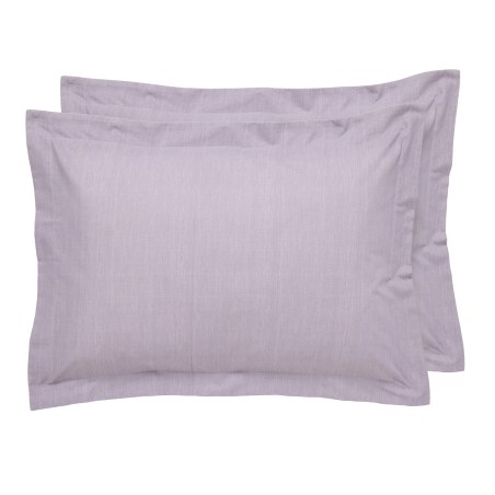 Σετ Μαξιλαρόθήκες 2 Τεμαχίων Das Home 5449 Lilac 50x70+5