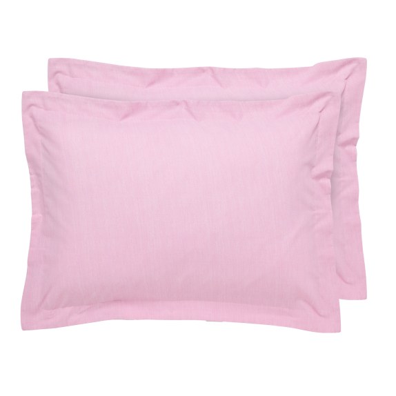 Σετ Μαξιλαρόθήκες 2 Τεμαχίων Das Home 5450 Pink 50x70+5