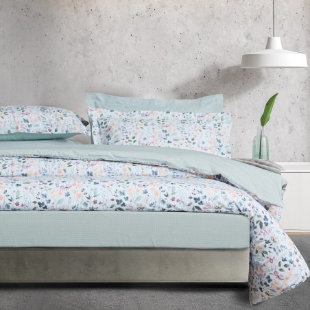 Σετ Σεντόνια Μονά με Λάστιχο 3 Τεμαχίων Das Home 5453 Multicolor 120x200+35