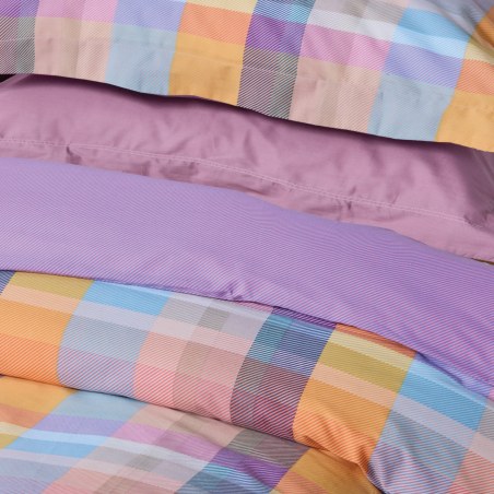 Σετ Παπλωματοθήκη Μονή 2 Τεμαχίων Das Home 5456 Multicolor 160x240