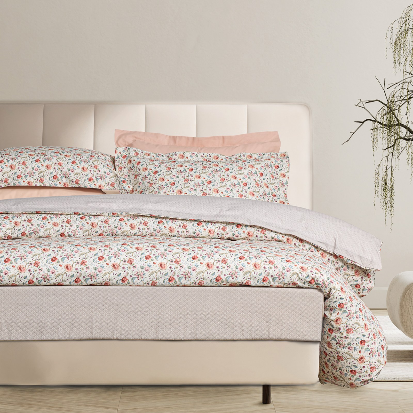 Σετ Παπλωματοθήκη Υπέρδιπλη 3 Τεμαχίων Das Home 9702 Be