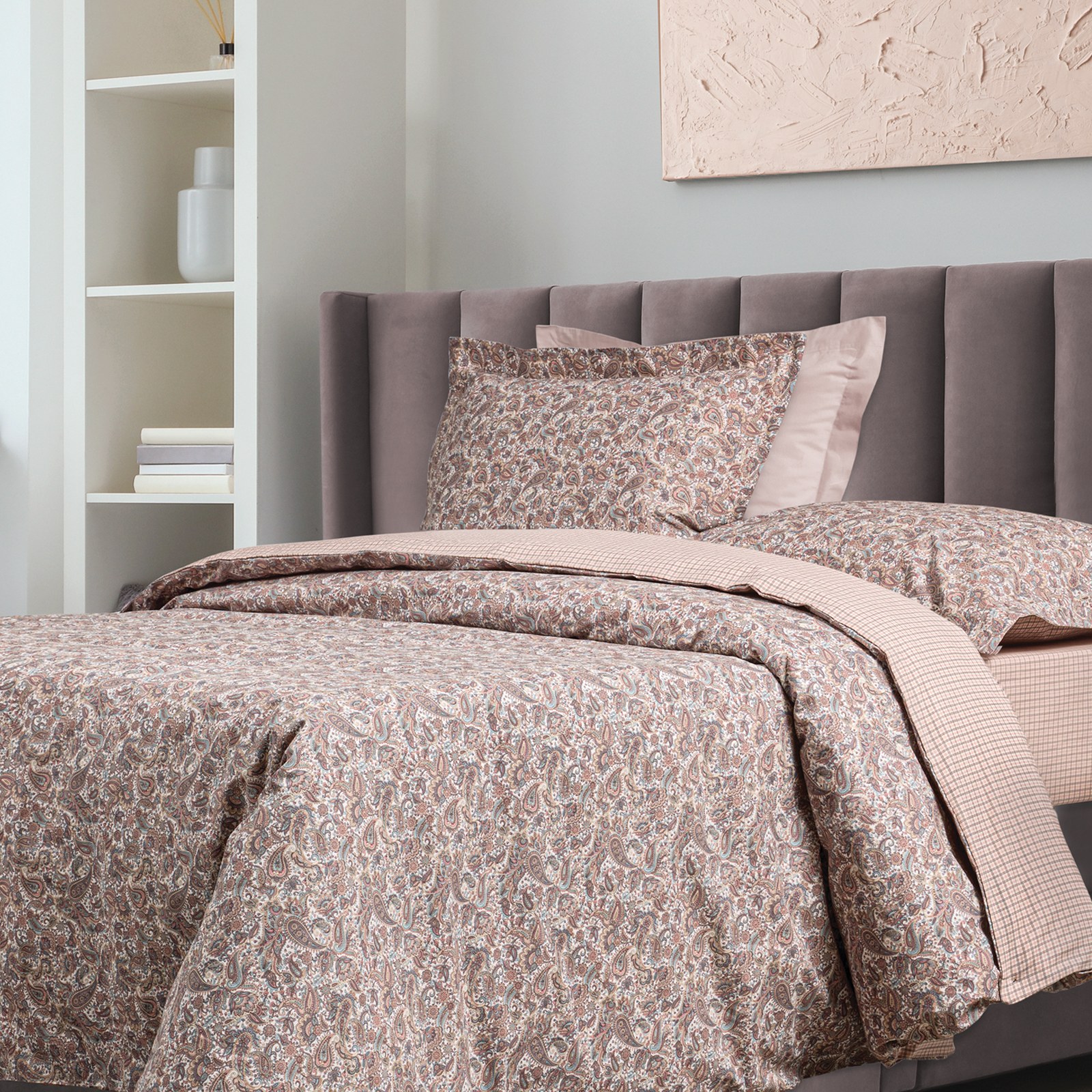 Σετ Παπλωματοθήκη Μονή 2 Τεμαχίων Das Home 9704 Multico