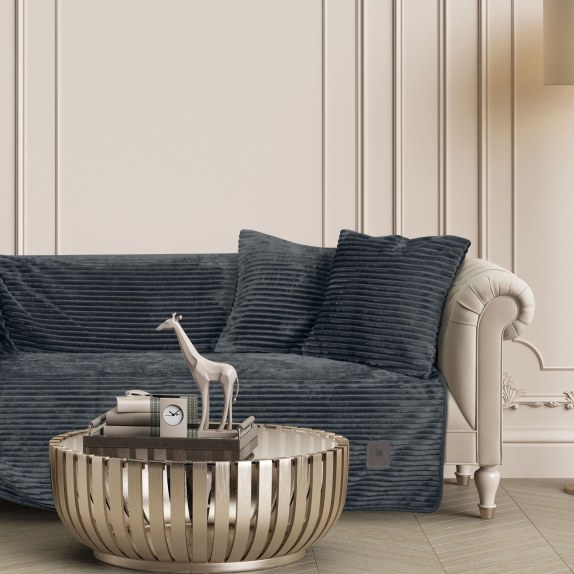 Ριχτάρι Τριθέσιου Greenwich Polo Club 3998 Dark Grey 180x300