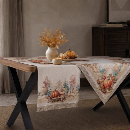 Καρέ & Τραβέρσα Teoran Ottono Σετ 2 τεμαχίων - 100x100cm & 40x100cm