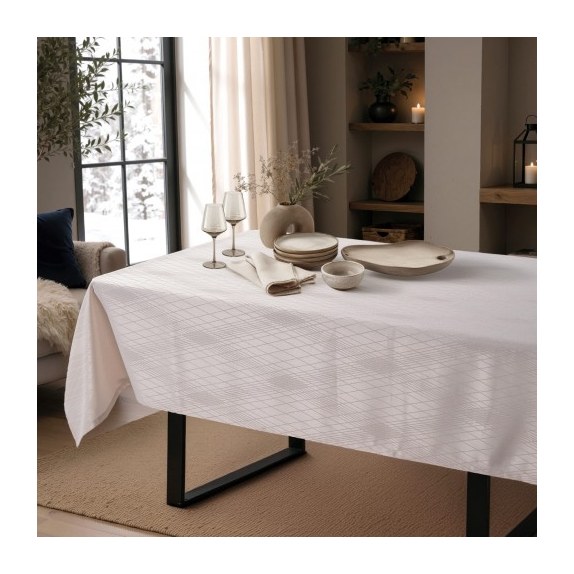 Τραπεζομάντηλο Teoran Antipes - 160x250cm + 12 πετσέτες