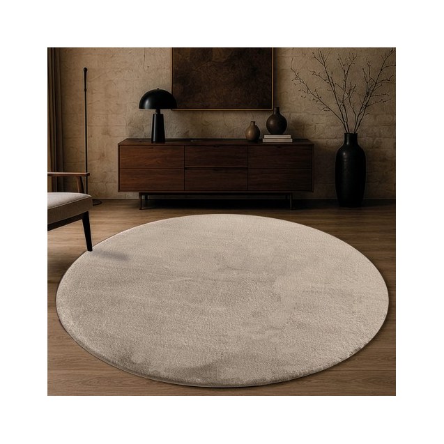 Χαλί Teoran Mellow 03 Mocca Ροτόντα - Ροτόντα...