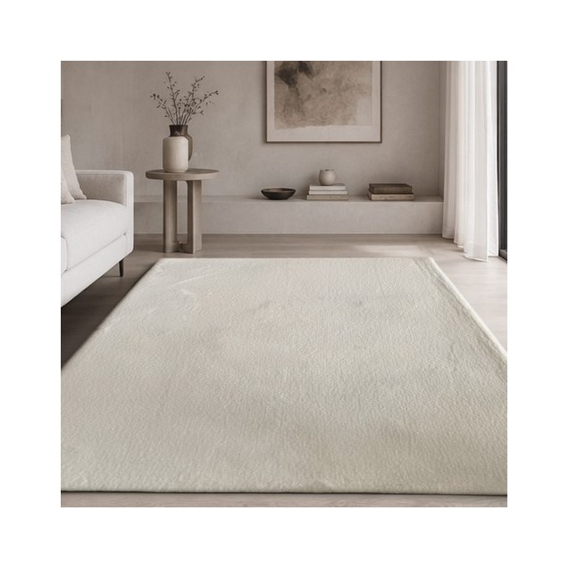 Χαλί Teoran Mellow 00 White - 160 x 230 cm