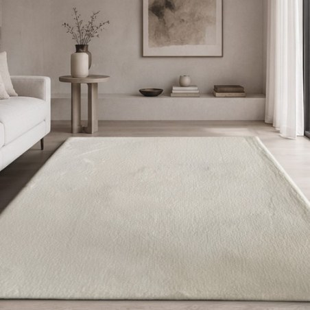 Χαλί Teoran Mellow 00 White - 70 x 140 cm