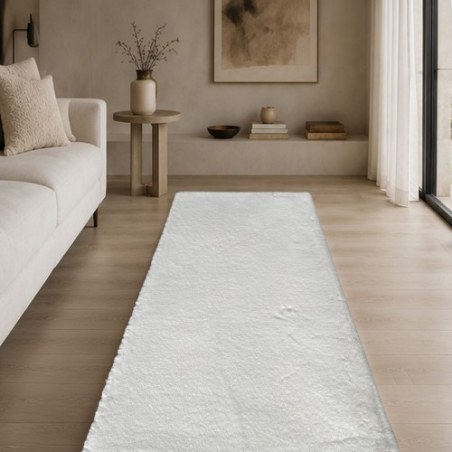 Χαλί Teoran Mellow 00 White - 70 x 140 cm