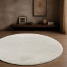 Χαλί Teoran Mellow 01 Ivory Ροτόντα - Ροτόντα Φ120 cm