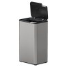 Estia Καδος Απορριματων Tapbin 80Lt Γκρι