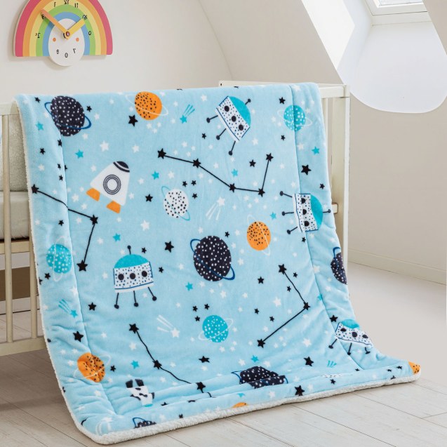 Κουβέρτα Fleece Αγκαλιάς Rythmos Astroplanets...