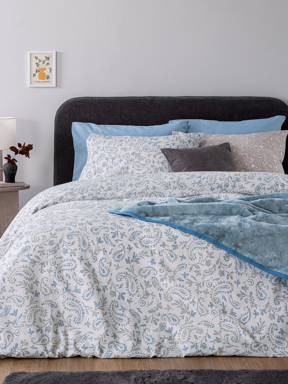Σεντόνια, Μαξιλαροθήκες Anesis Home - ΣΗΜΑΝΤΙΚΟ: Σε περίπτωση διαφοράς τιμής από το κατάστημα ισχύει παντα και μόνο η τιμή του καταστήματος Σετ Σεντόνια Φανελένια Υπέρδιπλα με Λάστιχο 4 Τεμαχίων