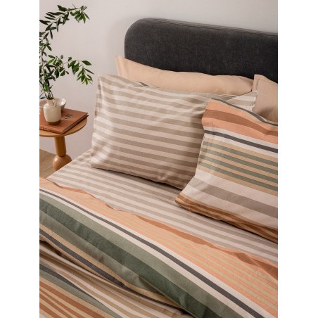 Σετ Σεντόνια Φανελένια King Size 4 Τεμαχίων Palamaiki Fb0244 280x270