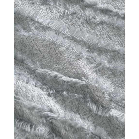 Μαξιλαροθήκη Διακόσμησης Rythmos Gath Γκρι-Ασημι 40x40