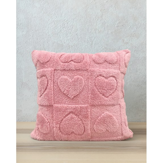 Μαξιλάροθηκη Διακόσμησης Nima Amoria Pink 45x45