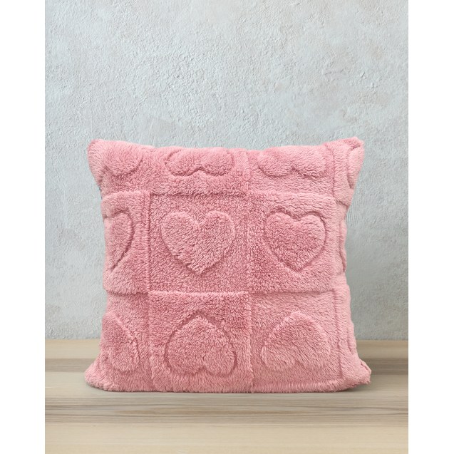 Μαξιλάροθηκη Διακόσμησης Nima Amoria Pink 45x45