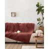 Ριχτάρι Πολυθρόνας Nima Eira Burgundy 180x180