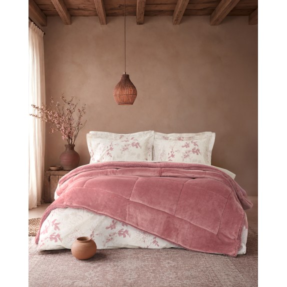 Κουβερτοπάπλωμα Υπέρδιπλο Nima Cira Apple Pink 220x240