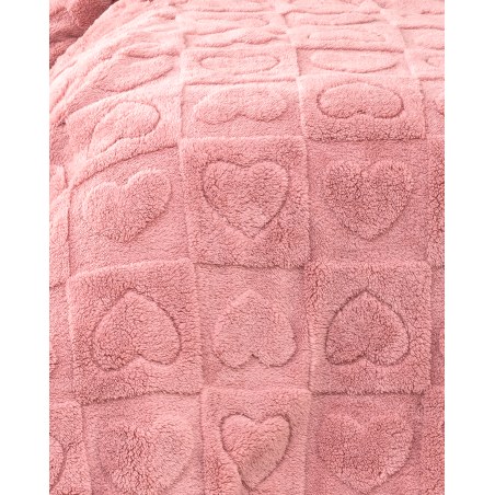 Παιδική Κουβέρτα fleece Μονή Nima Amoria Pink 160x220