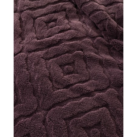 Κουβέρτα Μονή Nima Oryn Marron 160x220